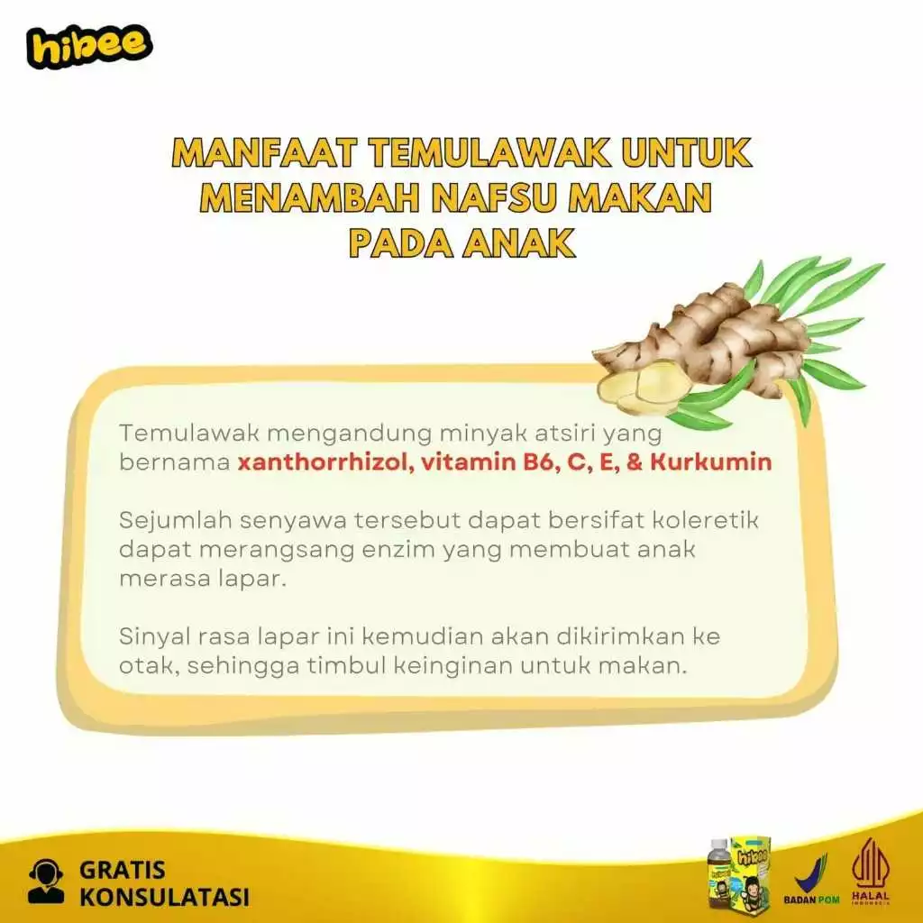 Hibee Original Madu Gemuk Anak - Multivitamin Nutrisi Penambah Nafsu Makan & Berat Badan Anak BPOM & HALAL - Image 4